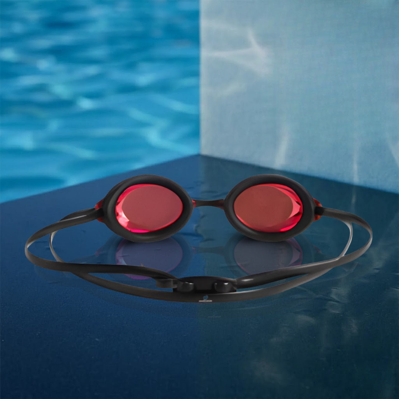 graded swimming goggles aquaSTRADIA 1700S-RED Pro-Grade Swim Goggles – STRADIA Sport