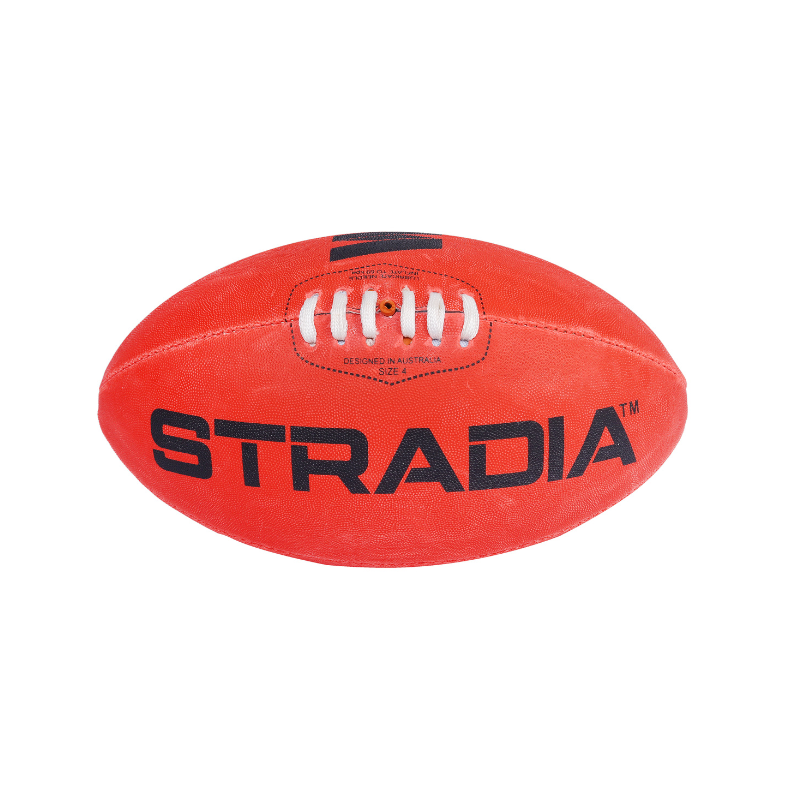 STRADIA "ADMIRE" Size 4 Aussie Rules Ball - "Weatherproof Ball for Versatile Aussie Rules Action"