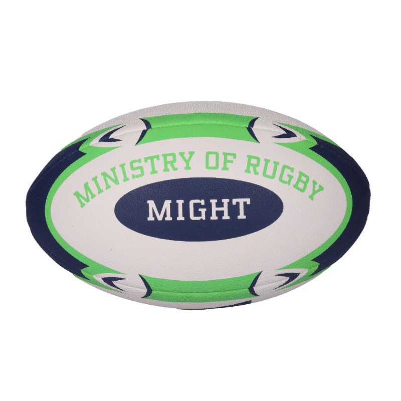 STRADIA "MIGHT" Size 5 Rugby Union Ball - "Elite Silica-Grip Match Ball for Competitive Play"