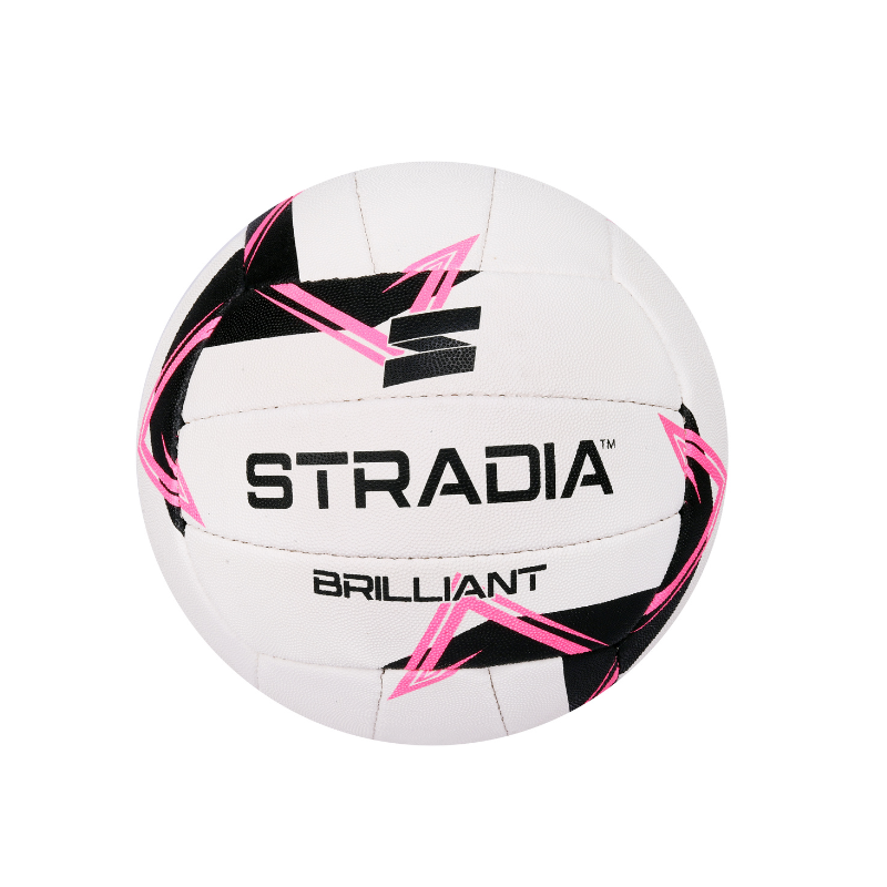 STRADIA "BRILLIANT" Size 5 Netball - "Eco-Friendly, High-Performance Netball for Pros"