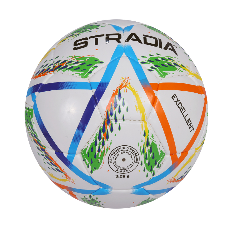 STRADIA "EXCELLENT" Size 5 Soccer Ball - "Elite Match Series with Waterproof Hydralock"