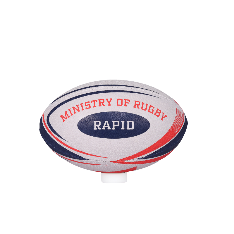 STRADIA "RAPID" Size 5 Rugby Union Ball - "School-Level Durability with MAX Pimple Grip"