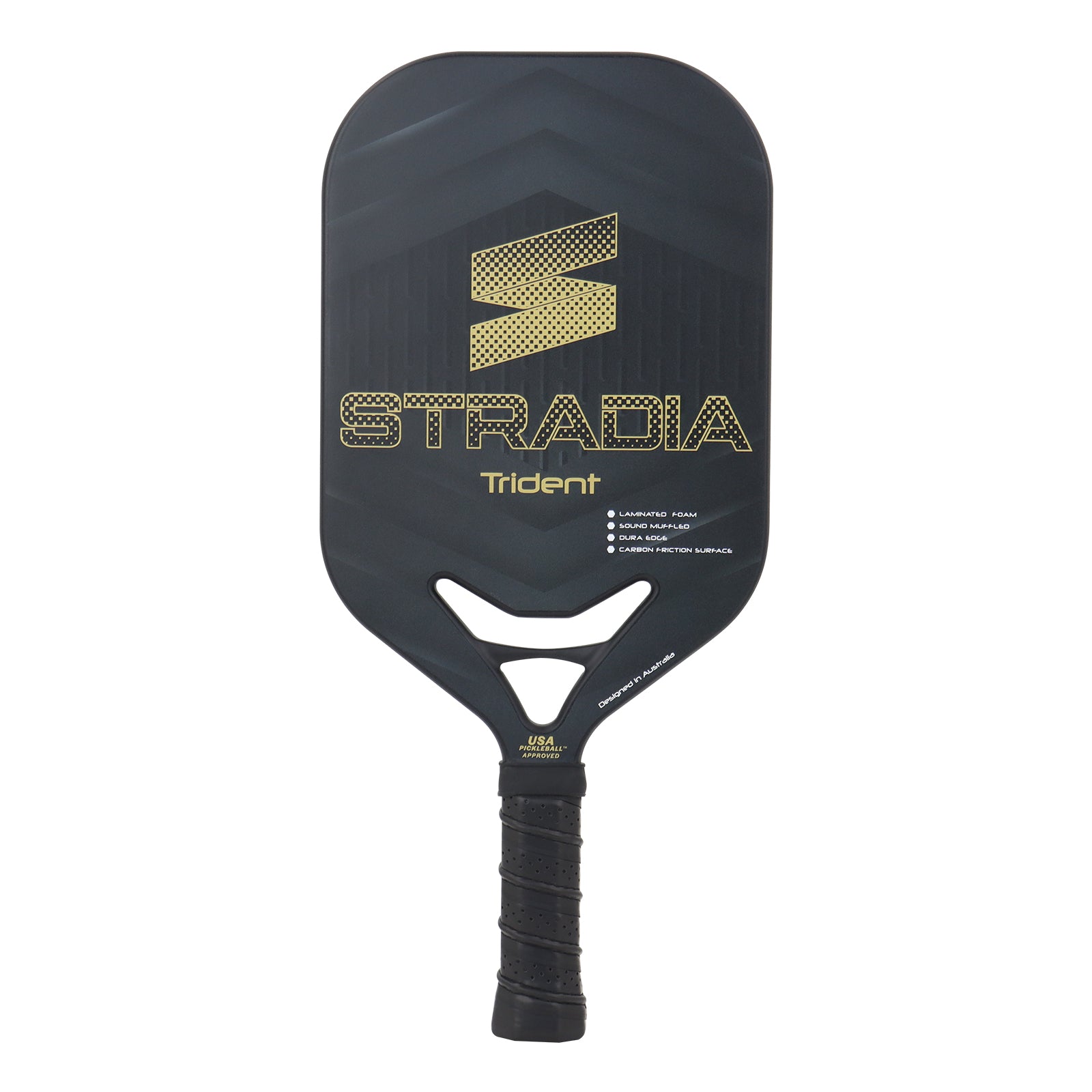 STRADIA "TRIDENT" Pickleball Paddle (Carbon Fibre 13mm): Ultimate Performance!