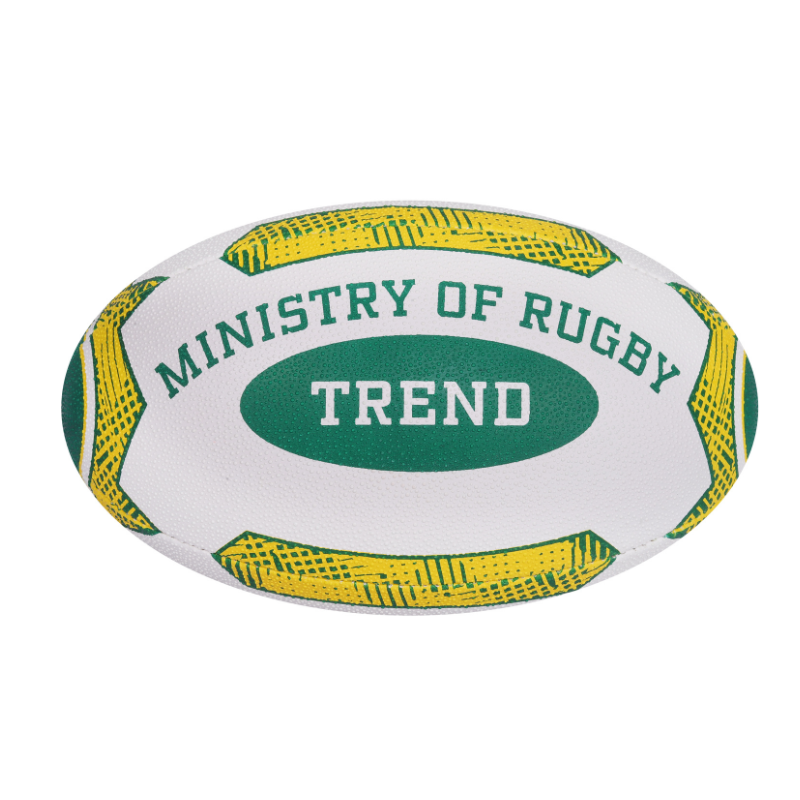 STRADIA "TREND" Size 5 Rugby Union Ball - "Club Practice Perfected with 3D Pimple Grip Technology"