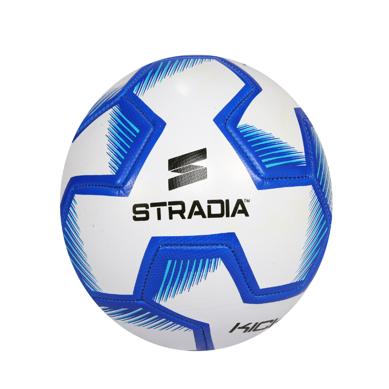 STRADIA "KICK" Full Size 5 Soccer Ball - "Versatile Match Play Series PVC Soccer Ball"