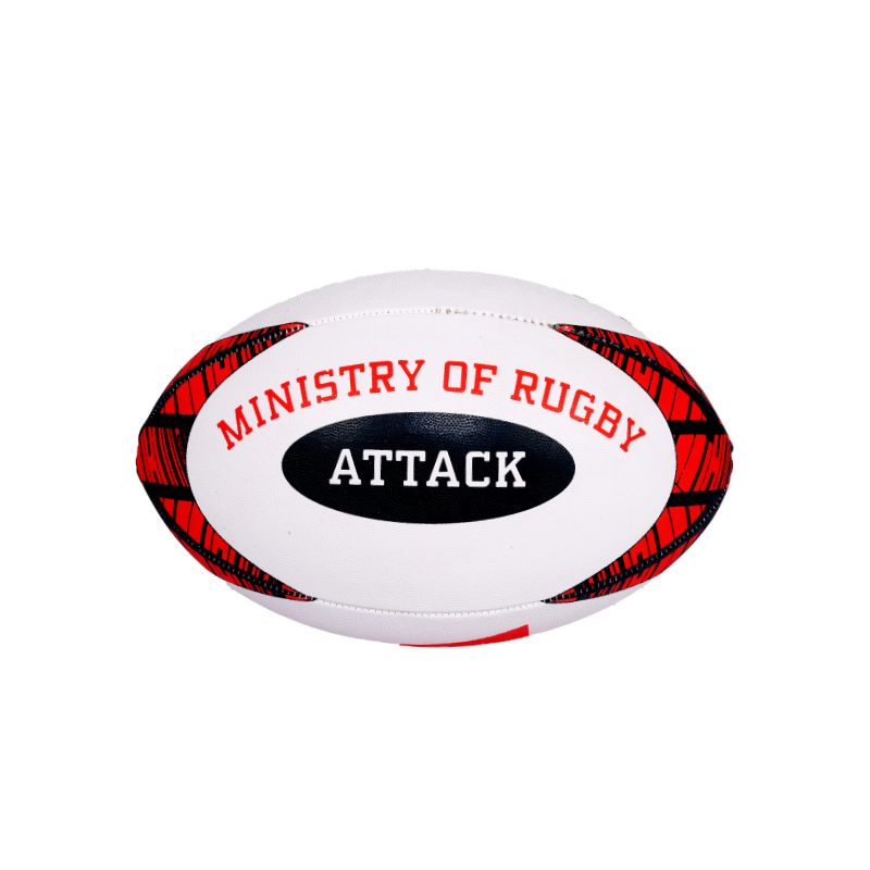 STRADIA "ATTACK" Size 5 Rugby League Ball - "School Practice Design with MAX Pimple Grip"