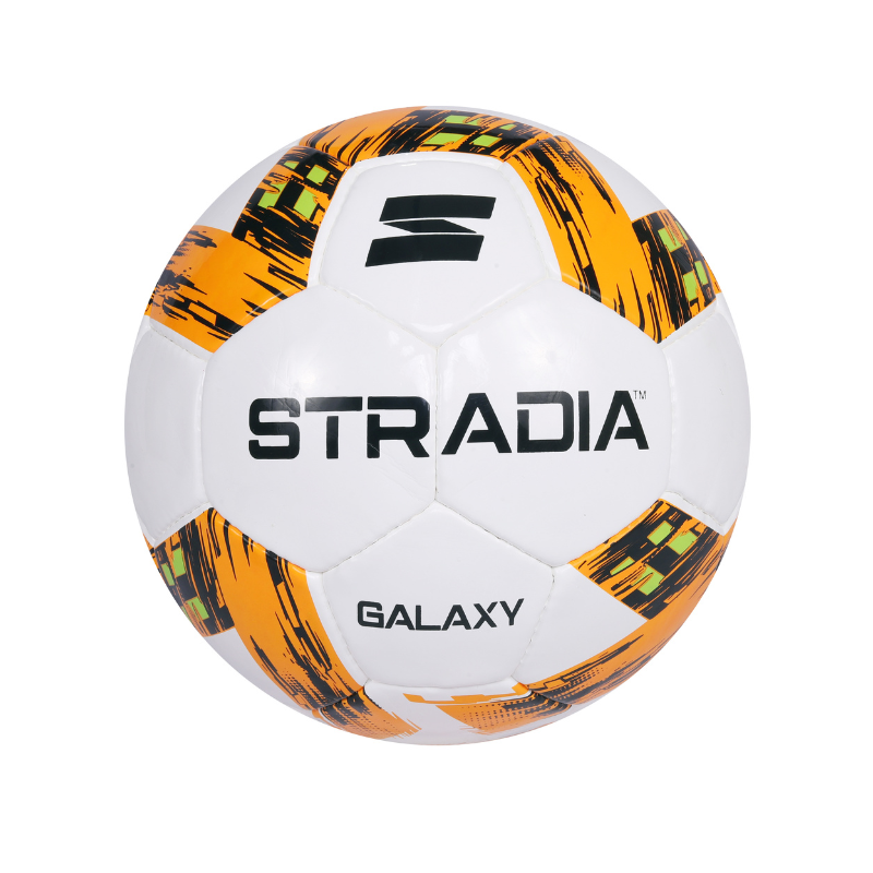 STRADIA "GALAXY" Full Size 5 Soccer Ball - "Club Series Superior Grip Korean Microfibre Ball"