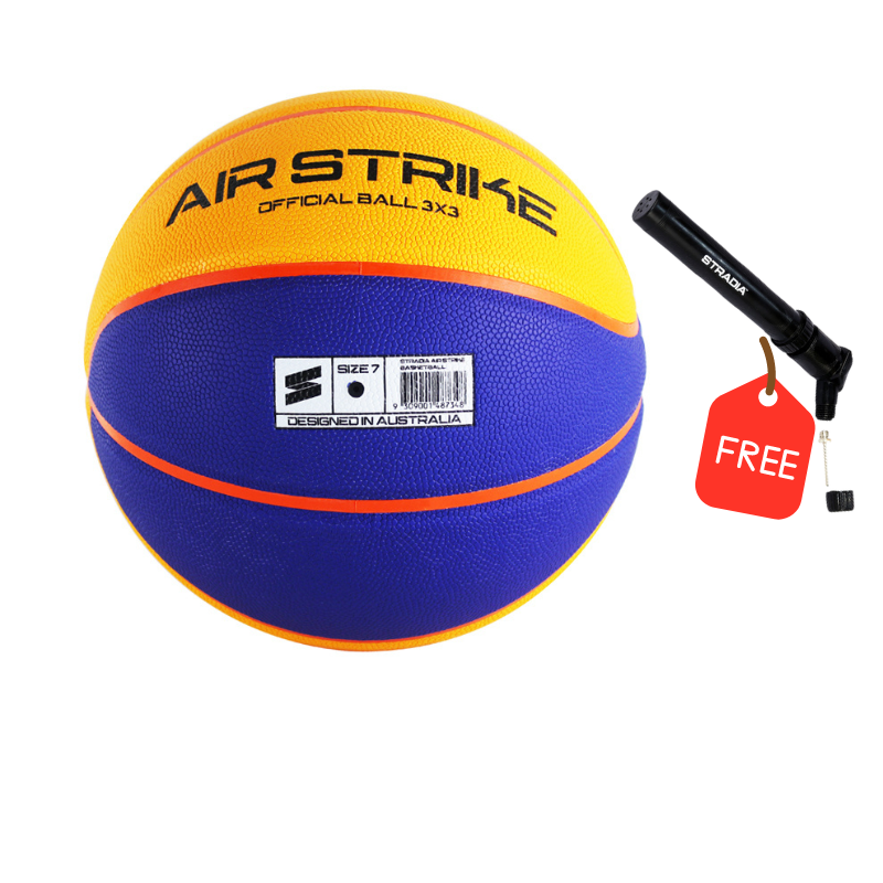 STRADIA AIR STRIKE Basketball + Double Action Pump (Free)