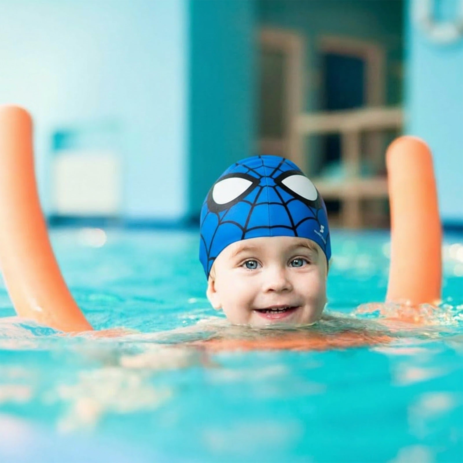 CAP-109-C (Blue Spiderman): Kids Size