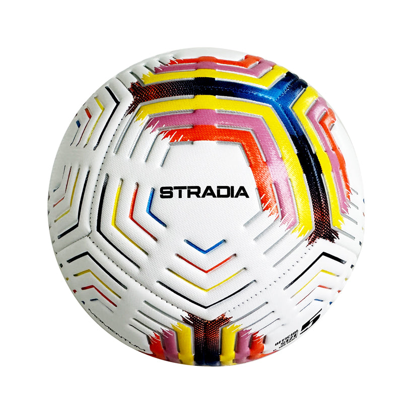 STRADIA "MOMENTUM" Size 5 Soccer Ball - "Professional Grade Ball for Serious Play"