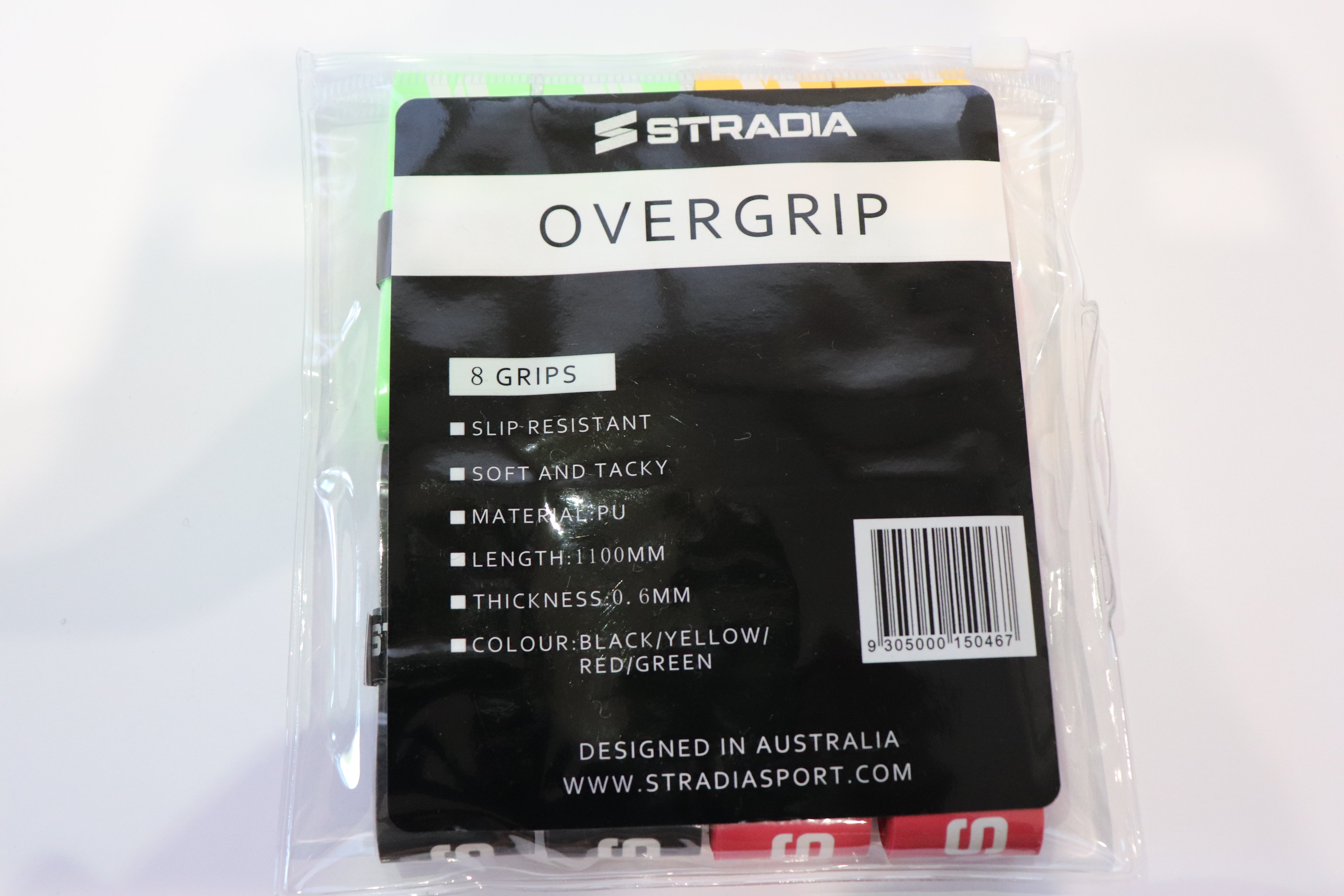 STRADIA "8 PACK PU GRIP" Grips: Double the Grip, Double the Victory!