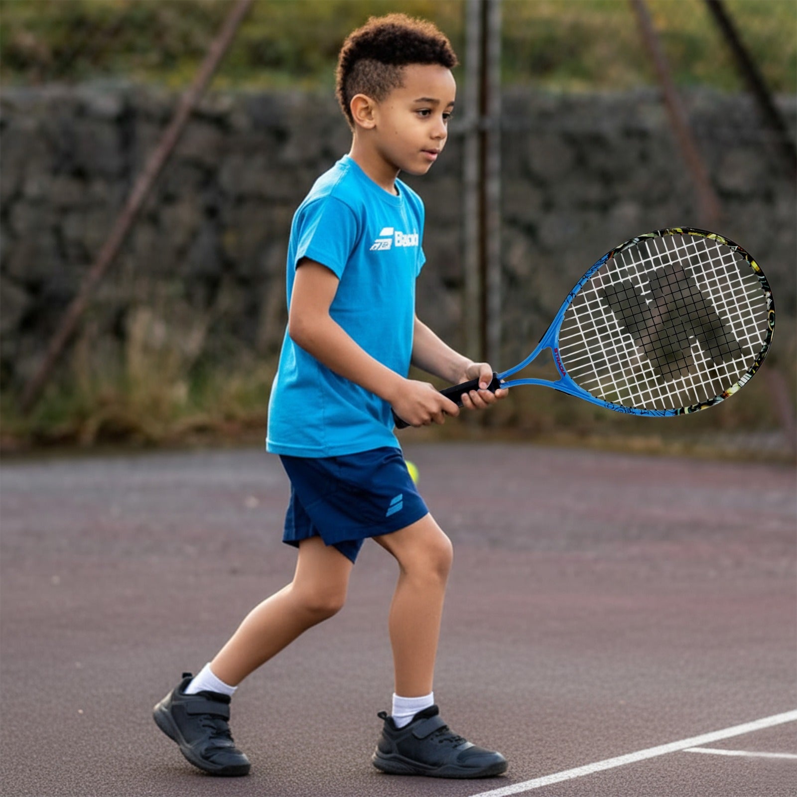 STRADIA "SONIC STRIKE" Tennis Racquet (21" Aluminium): Rule the Court!