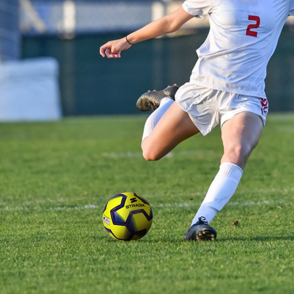 STRADIA "THUNDER" Size 5 Soccer Ball - "Elite Series Competition-Grade TPU Soccer Ball"