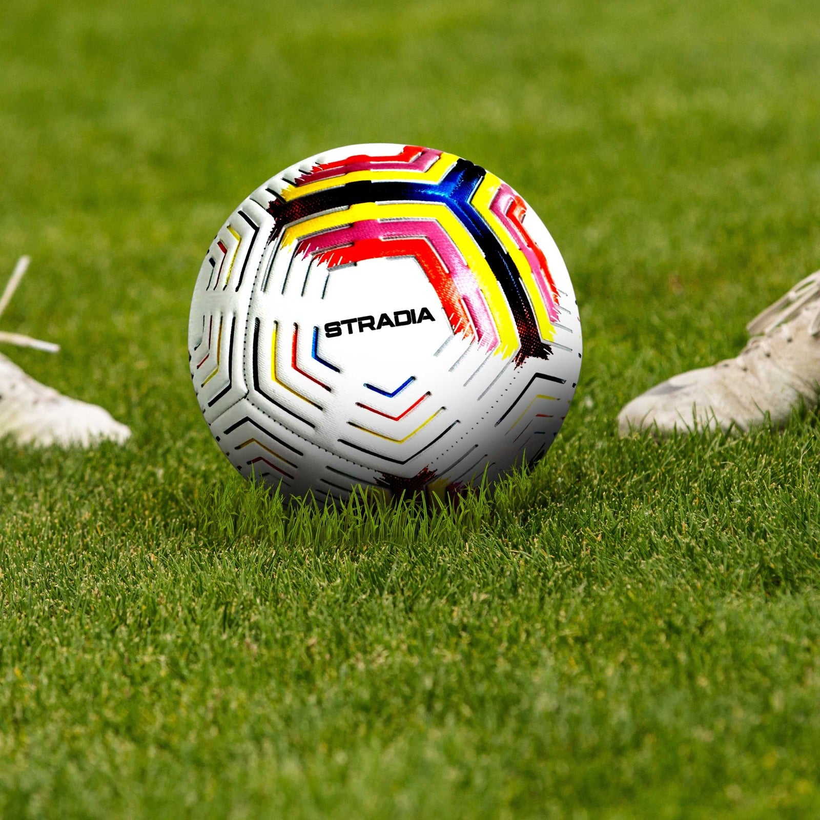 STRADIA "MOMENTUM" Size 5 Soccer Ball - "Professional Grade Ball for Serious Play"