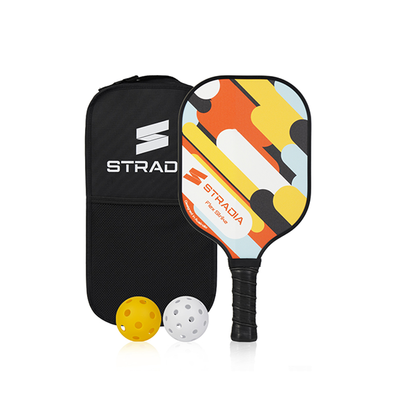 STRADIA  "FLEX STRIKE" Pickleball Set (Glass Fibre 10mm) - "Agile and Colourful Pickleball Game Set"