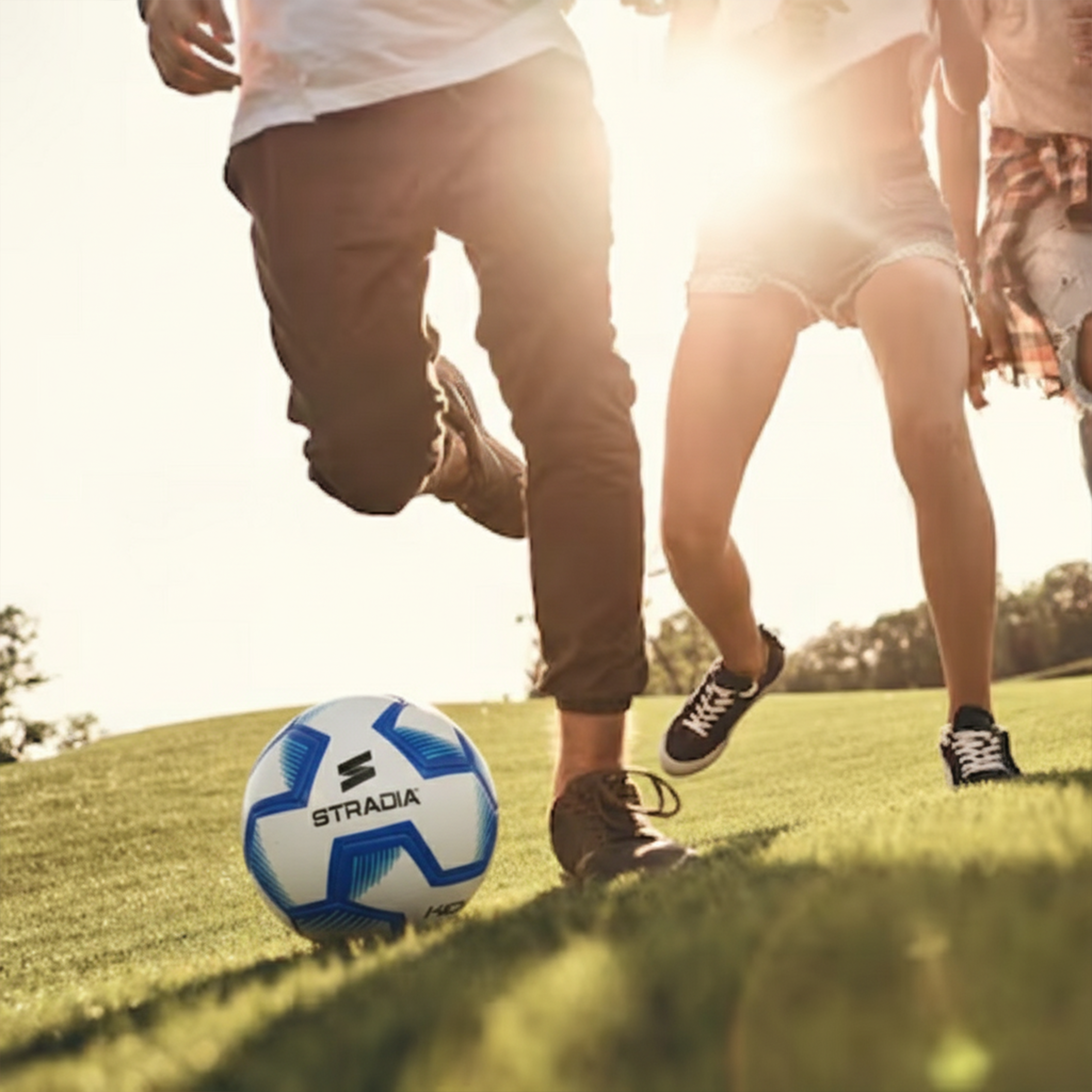 STRADIA "KICK" Full Size 5 Soccer Ball - "Versatile Match Play Series PVC Soccer Ball"