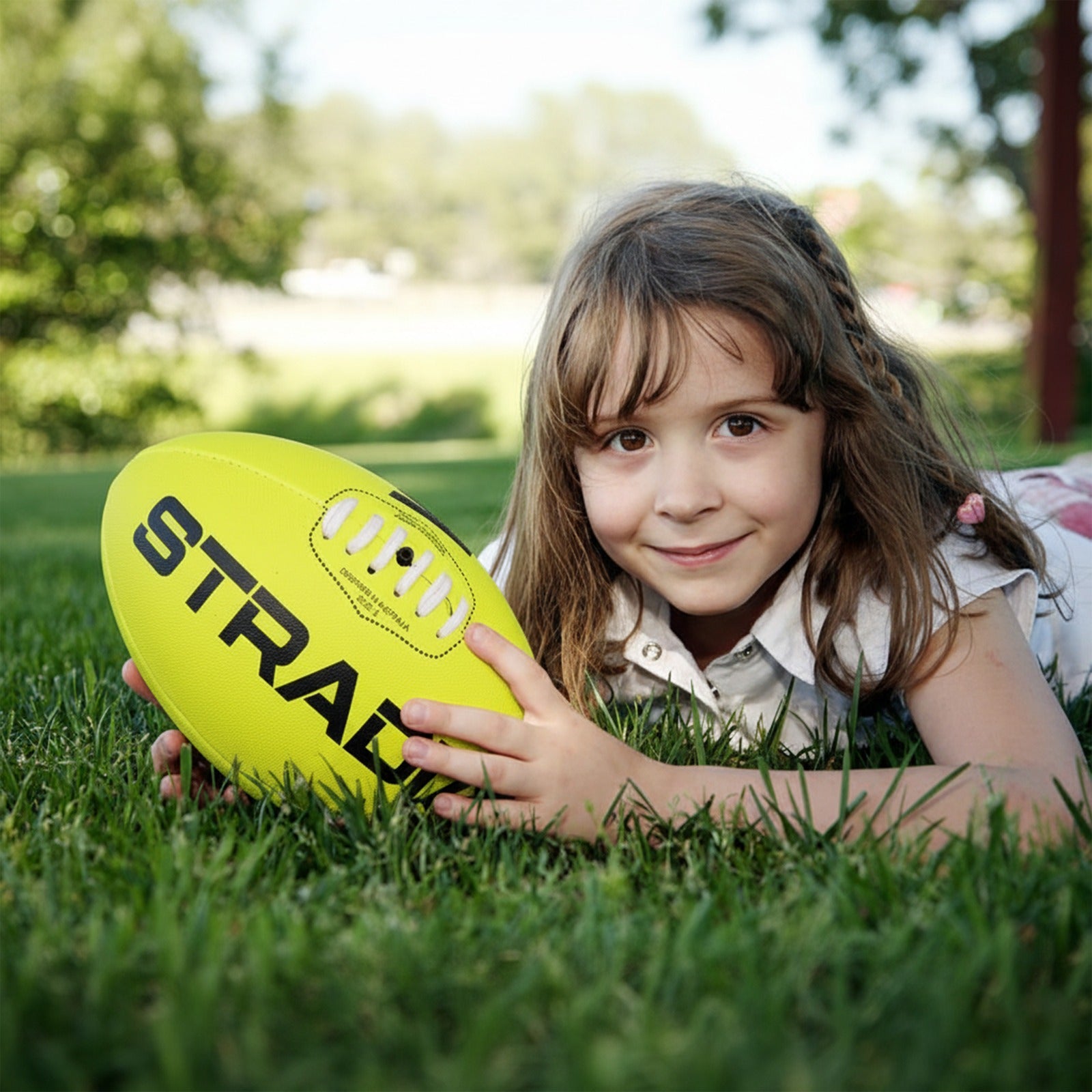 STRADIA "TORNADO" Size 3 Aussie Rules Ball - "Expert Game Control with Weather-Resistant Features"