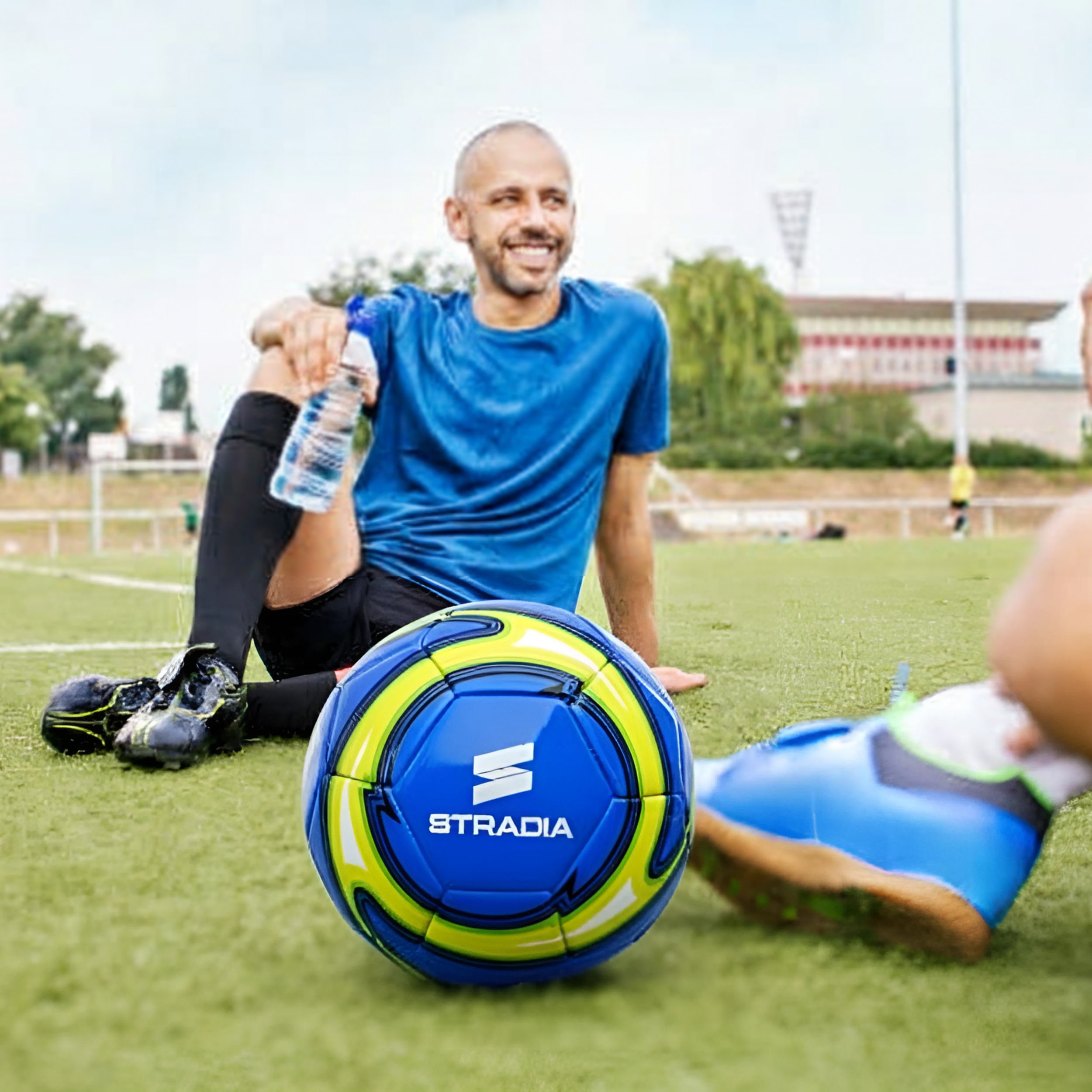 STRADIA "VELOCITY" Size 5 Soccer Ball - "Advanced Play Ball with Superior Handling"